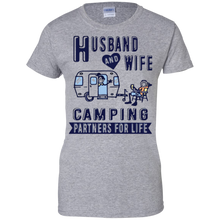 Husband-and-Wife-Camping-Partners-For-Life-TShirt