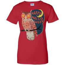 Halloween-Owl-Moon-T-Shirt-Autumn-Cute-Animal-Shirt