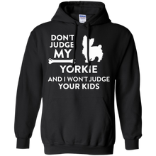 Don't-Judge-My-Yorkie-_amp_-I-Won't-Judge-Your-Kids-Funny-Dog-Lover-Parent-T-Shirt