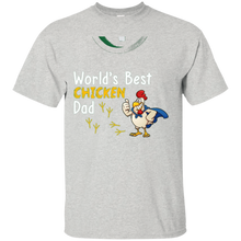 Funny-T-Shirt-World's-Best-Chicken-Dad-T-Shirt