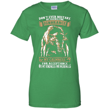 Don't-Ever-Mistake-My-Silence-For-Ignorance..-Funny-T-shirts