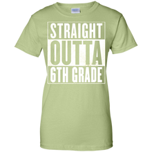Funny-6th-Grade-T-Shirt---STRAIGHT-OUTTA-6TH-GRADE-Shirt