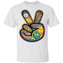 Colorful-Peace-Sign-Tee-Shirt
