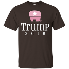 Cute-Pink-Elephant-Donald-Trump-2016-Women's-T-Shirt