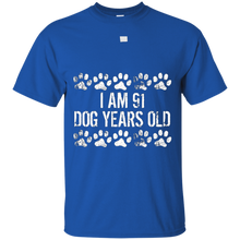 I-Am-91-Dog-Years-Old-Funny-13th-Birthday-T-Shirt