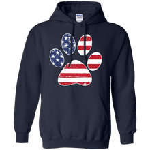 Dog-Paw-Print-T-shirt-Dog-Paw-Flag-T-shirt