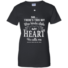 Grandma-MEME-and-grandson-TShirt-he-stole-my-heart