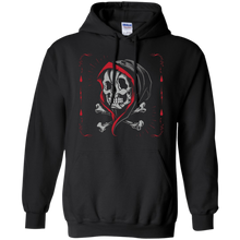 Grim-Reaper-Skull-In-Hood-Graphic-T-Shirt