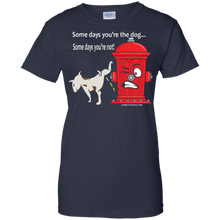 Dog-Peeing-on-a-Fire-Hydrant-Funny-T-Shirt---#FansRaved