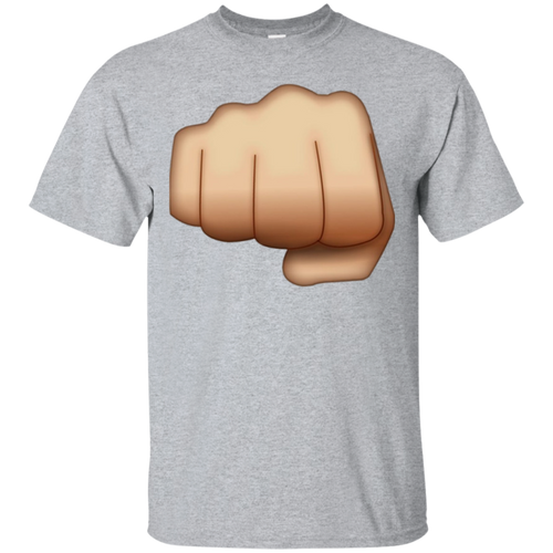 Clenched-Fist-Pump-Pound-It-Emoji-T-Shirt
