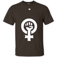 Feminism-symbol-shirt-for-a-feminist-in-dark-apparel