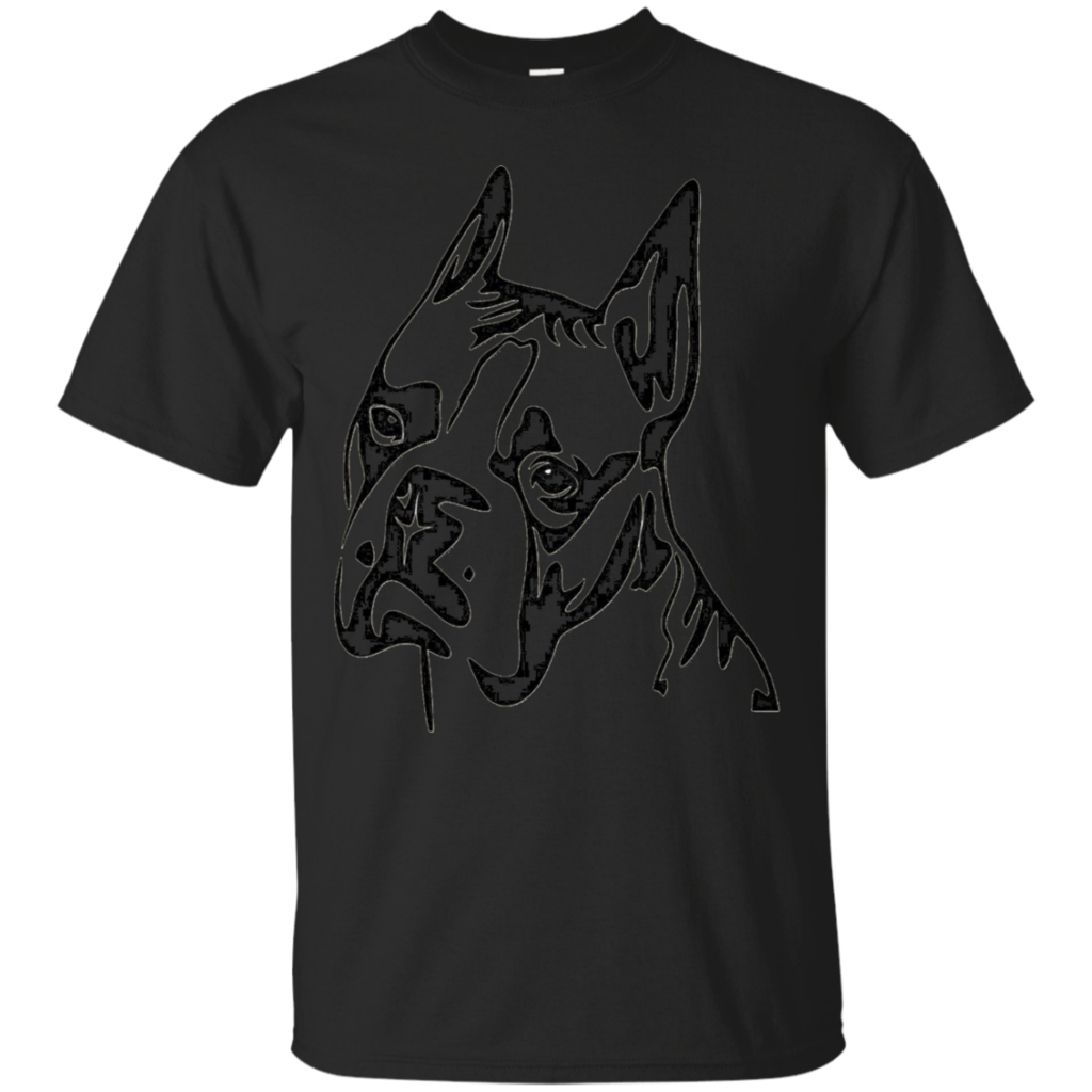 Giant-Boxer-Face-On-A-Tee-Shirt