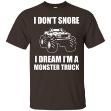 Funny-Monster-Truck-T-Shirt-I-Don't-Snore-Gift-Tee