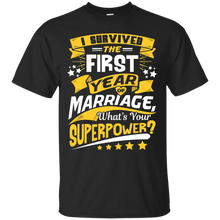 First-Anniversary-Gift-1st-One-Year-Wedding-Marriage-T-Shirt