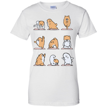 Dog-T-shirt-POMERANIAN-YOGA