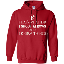 Funny-Archery-TShirt-Store---I-Shoot-Arrows-and-I-Know-Thin
