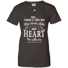 Grandma-MEME-and-grandson-TShirt-he-stole-my-heart