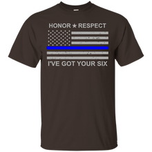 Honor-Respect---I've-Got-Your-Six---Thin-Blue-Line-Tshirt