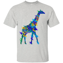 Giraffe-Watercolor-Splash-Love-Giraffe-Paint-Tee-T-Shirt