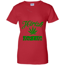 Hirish-For-Life-Marijuana-Pot-Leaf-T-shirt-Irish-Weed-smoke