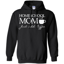 Homeschool-Mom---Just-add-coffee---Funny-Home-School-T-shirt