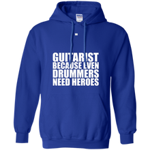Guitarist-because-Drummers-need-heroes-T-shirt-Guitar-Music