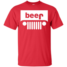 Funny-T-Shirt---Beer-Alcohol-Jeep-4x4-Drinking-Tee
