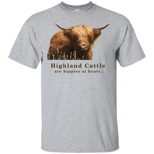 Highland-Cattle-Cow-Hippie-Tshirt