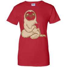 Funny-Sloth-And-Coffee-Tee-Shirt