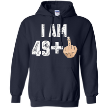 I-Am-49-+-Middle-Finger-Funny-50th-Birthday-T-Shirt