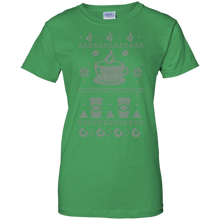 Coffee-Themed-Ugly-Christmas-Sweater-Style-T-Shirt