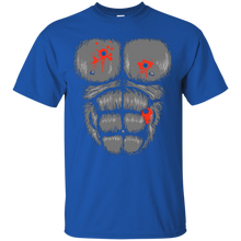 Gorilla-Halloween-2016---Gunshot-Gorilla-Chest-T-Shirt