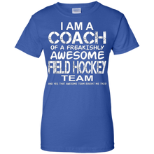 I-Am-a-Coach-of-an-Awesome-Field-Hockey-Team-T-Shirt-Top-Tee