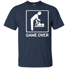 Game-Over-T-Shirt-Cool-New-Dad-New-Mom-Gift-Funny-Shirt