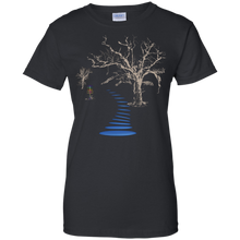 Disc-Golf-Into-The-Woods-Frisbee-Golf-T-Shirt