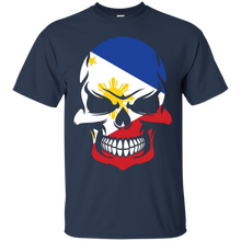 Filipino-Flag-Skull-Cool-Philippines-Skull-T-Shirt