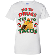 Funny-Taco-T-shirt-No-To-Drugs-Yes-To-Tacos-Zany-BrainyBuy-Funny-Taco-T-shirt