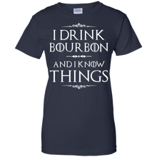Funny-I-Drink-Bourbon-And-I-Know-Things-T-shirt-Gift-Wine