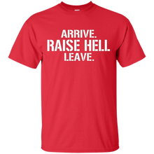 Dicky-Ticker-Arrive-Raise-Hell.-Leave.-T-shirt-Wrestling