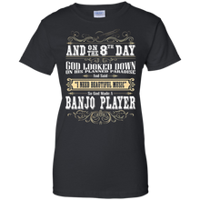 God-Made-A-Banjo-Player-T-Shirt