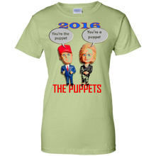 Donald-_amp_-Hillary-2016-Election-_quot_The-Puppets_quot_-T-Shirt