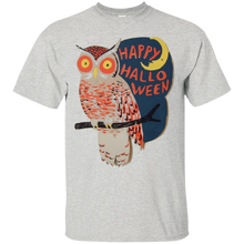 Halloween-Owl-Moon-T-Shirt-Autumn-Cute-Animal-Shirt