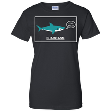 Funny-Sarcasm-_quot_Sharkasm_quot_-Shark-T-shirt---I-Love-Salad