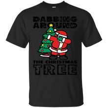 DABBING-around-the-christmas-TREE-tshirt