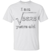 I-Am-75-Years-Old-Square-Root-Funny-75th-Birthday-T-Shirt