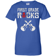 First-Grade-Rocks---1st---Back-To-School-T-Shirt---Unisex