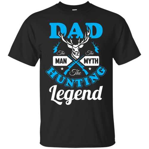 DAD-The-Man-The-Myth-The-Hunting-Legend-T-shirt