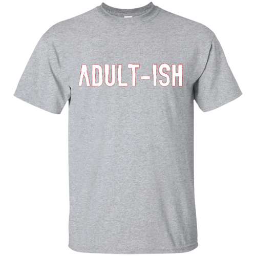 Funny-Vintage-Adult-T-Shirt---Adult-Ish