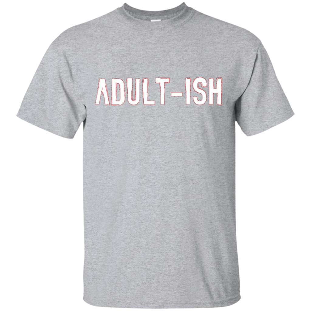 Funny-Vintage-Adult-T-Shirt---Adult-Ish