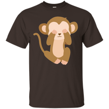 Cute-Kawaii-Monkey-Emoji-See-No-Evil-T-Shirt-Tee-Top-Print